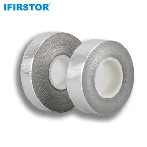 Sealing Joints Seaming Against Moisture Leak-Proof Waterproof Silver Aluminum Foil Fiberglass Adhesive Tape