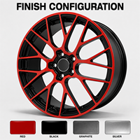 Jantes en alliage d'aluminium forgé monobloc personnalisées de 20 pouces, design en Y, noires, 5x112/114.3/120, certifiées TUV, déport de 35 mm pour 370Z