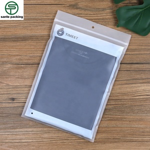 ถุงซิปล็อคพลาสติกแบบรีไซเคิลได้ พิมพ์ลายกราเวียร์ตามสั่ง เป็นมิตรกับสิ่งแวดล้อม ผิวสัมผัสนุ่ม ปิดผนึกได้ สำหรับบรรจุภัณฑ์ชุดชั้นใน ถุงเท้า และรองเท้า - Product Image 6