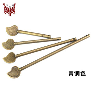 Guan Gong <b>Knife</b> Brass Pins 6.5cm 9cm 12cm 15cm Solid Core For Chinese Furniture <b>Locks</b> - Product Image 3