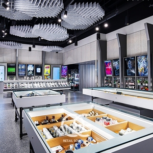 Vitrine de magasin de fumée portable, <span class=keywords><strong>en</strong></span> <span class=keywords><strong>verre</strong></span>, vitrine de luxe, présentoirs de tabac, personnalisé, bon marché - Product Image 2