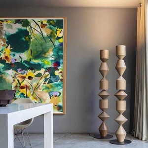 Đèn đứng thiết kế hiện đại bán chạy nhất năm 2026 dành cho phòng khách, thân đèn bằng sắt, đèn <span class=keywords><strong>LED</strong></span>, phong cách Bắc Âu, thích hợp cho khách sạn - Product Image 4