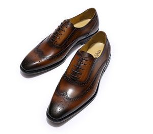 Genuine Leather Classic Italian Business New Dress <b>Shoes</b> High Top Leather Black <b>Shoes</b> for Men - Product Image 1