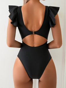 <span class=keywords><strong>Maillot</strong></span> <span class=keywords><strong>de</strong></span> <span class=keywords><strong>bain</strong></span> bikini pour femme <span class=keywords><strong>Maillot</strong></span> <span class=keywords><strong>de</strong></span> <span class=keywords><strong>bain</strong></span> une pièce <span class=keywords><strong>haut</strong></span> <span class=keywords><strong>de</strong></span> gamme à volants <span class=keywords><strong>Maillot</strong></span> <span class=keywords><strong>de</strong></span> <span class=keywords><strong>bain</strong></span> amincissant taille haute conservateur couvrant le ventre - Product Image 3
