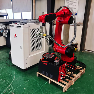 Nouvelle machine robotisée de soudage, découpe et nettoyage laser 6 axes 1000W 1500W 3000W à fibre automatique avec bras robotisé et refroidissement par eau - Product Image 1
