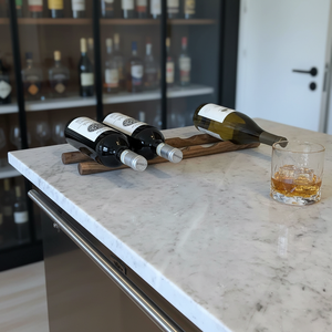 Soporte Apilable para Botellas de <span class=keywords><strong>Vino</strong></span> de Madera de Acacia, Venta al por Mayor de Fábrica, Exhibidor Horizontal de <span class=keywords><strong>Vino</strong></span> para Cafetería, Bar, Decoración del Hogar y Cocina - Product Image 6