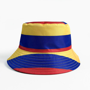 Gorra de Pescador Personalizada del Club de Fútbol Nacional de Estados Unidos, Gorra Deportiva con Bandera de Colombia para Fanáticos del <span class=keywords><strong>Rugby</strong></span> Mundial, Gorra de la Copa de Fútbol - Product Image 3