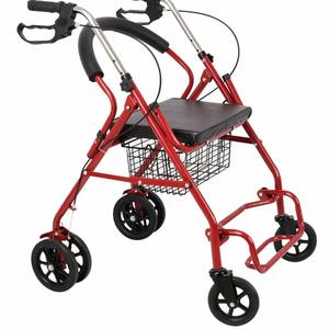 Andador Plegable de Acero para Adultos Mayores con Parálisis Cerebral, Ligero y Plegable, Ayuda para la Movilidad de Personas Mayores - Product Image 5
