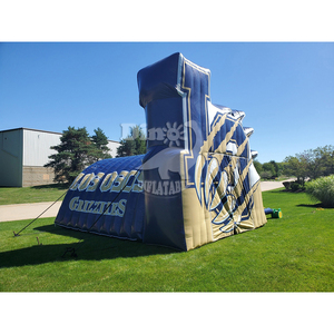 Chất Lượng Cao Ngoài Trời Khốc Liệt <span class=keywords><strong>Inflatable</strong></span> Wolf Phim Hoạt Hình Mô Hình Husky Con Chó Đầu Đường Hầm Cho Bán - Product Image 5