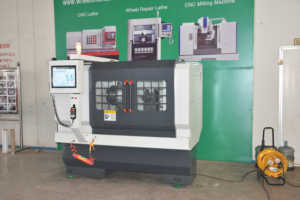 Kinh Tế xe rim Khôi Phục Máy cắt <span class=keywords><strong>CNC</strong></span> ck6166q - Product Image 5
