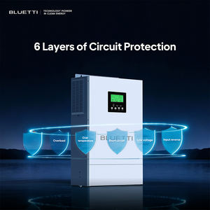 Système de stockage d'énergie <span class=keywords><strong>solaire</strong></span> domestique 10kW HV10K haute capacité compatible avec générateur et panneaux photovoltaïques pour l'Afrique - Product Image 4