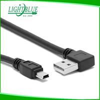 Ángulo USB A a ángulo recto MINI Cable USB Cable para Black Box CAR LCD Dashboard Dashcam Dash Cam DVR Cámara