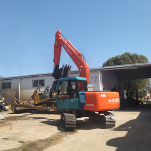 Excavatrice Hitachi EX 120-3G 2023, faible nombre d'heures de travail, occasion, moteur 12 tonnes, godet de 0,6 m³, Kawasaki Construction, pour travaux de terrassement - Product Image 5