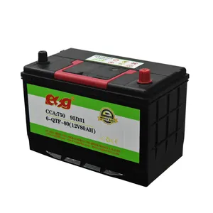 Baterai mobil ESG, asam timbal 12 V 70 Ah gratis perawatan, baterai efb 12 volt