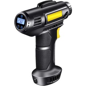 Compresor de Aire Digital Inteligente Portátil de 120W, Inflador de Neumáticos para Autos Pequeños - Product Image 1