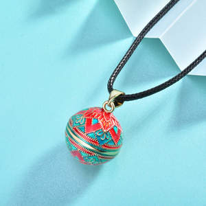 Merryshine Al Mayor <span class=keywords><strong>Grossesse</strong></span> Bola Harmony Ball Argent Angel Callers Llamadores <span class=keywords><strong>De</strong></span> Angeles Pendentif <span class=keywords><strong>Collier</strong></span> - Product Image 2