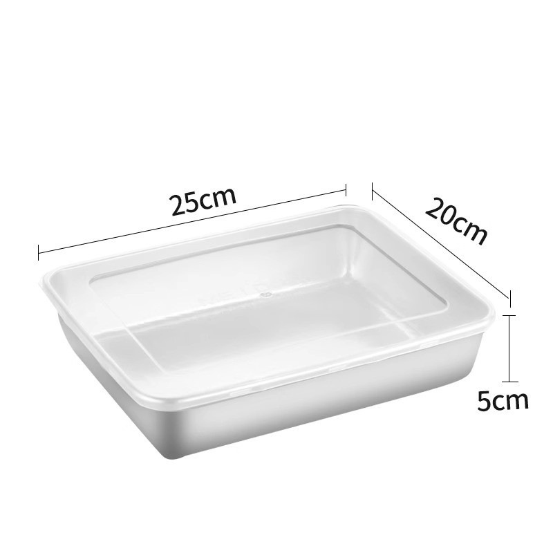 25*20*5,5 cm [con tapa] 10 piezas por paquete