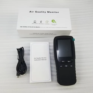 Portable 8-in-1 Multi Gas Detector OLED Handheld PM2.5 PM1.0 PM10 HCHO TVOC Dust AQI Meter Battery Powered for <b>Home</b> Hotel Garage - Product Image 6