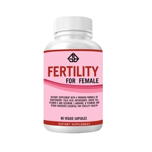 Complément alimentaire d'acide folique OEM pour la fertilité des hommes et des femmes, 60 capsules. - Product Image 1
