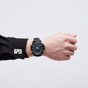 NAVIFRCE นาฬิกาข้อมือผู้ชาย, นาฬิกากีฬาแฟชั่น9194ระบบควอทซ์ดิจิตัล - Product Image 4