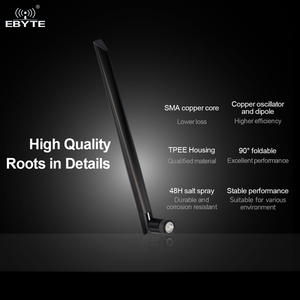 EBYTE OEM ODM TX868-JKS-IPX20 868MHz Glue Stick Bendable Antenna 3.0dBi <b>Wireless</b> <b>Rf</b> <b>Module</b> Communication Antenna - Product Image 5