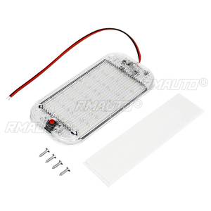ไฟภายในรถยนต์บาร์ 48 LEDs DC12-85V โคมไฟอ่านหนังสือภายในสำหรับคาราวานรถบรรทุกบ้านเคลื่อนที่เรือคาราวาน 12-24V - Product Image 2