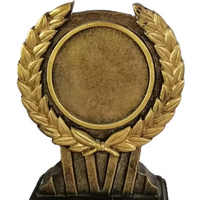 Trofeo personalizado resina trofeo resina fábrica decoración del hogar recuerdos concurso regalos Venta caliente personalizado de alta calidad