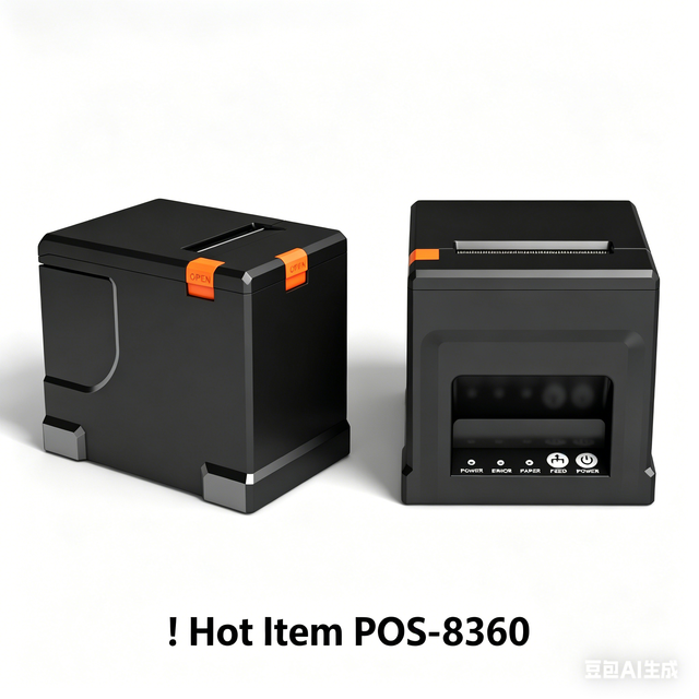POS-8360 80mm Thermal Receipt Printer USB Lan BT WiFi for Connect Used Supermarket Billing in Stock with SDK 1-Year Warranty