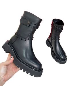 High Quality Fashion Women Black Chelsea Boots Customized logo Ankle Boots Women Shoes for Winter Valen - Product Image 3