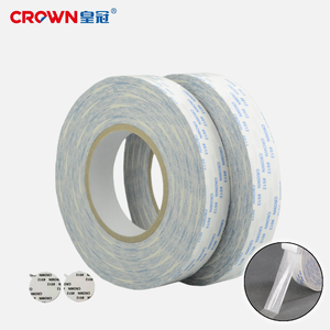 <span class=keywords><strong>Couronne</strong></span> # Ruban adhésif double face 612 haute résistance en coton, feuille de ruban découpée à la presse, adhésif acrylique sensible à la pression, rouleau de ruban en tissu - Product Image 1