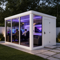 Cabane d'invités en aluminium Vestael pour l'hébergement dans le jardin et la vie en plein air privée