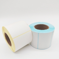 Papel Termosensible de Tres Capas, Etiquetas Autoadhesivas Termosensibles, Papel para Impresión de Códigos de Barras, Etiquetas de Impresión Termosensible