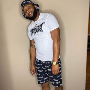 סט בגדי ספורט חדש עם הדפס לוגו בהתאמה אישית, חולצות פולו קצרות שרוולים מבד ג'רזי כותנה לגברים, מכנסיים קצרים וחליפת ריצה - Product Image 3