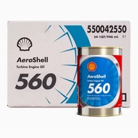 Huile de turbine AeroShell 560 946 ml (1 quart US) Huile synthétique pour moteur à réaction MIL-PRF-23699 HTS Lubrifiant aéronautique