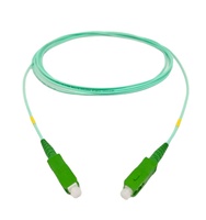Jarretiere Optique Fibres SM Simplex Scapc Aqua 3.5m White Fiber Optical 1.6mm Patch Cords