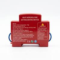 Autocollant pour dispositif d'extinction d'incendie automatique par aérosol thermique pour armoire électrique et système de suppression d'incendie de batterie – Sans intermédiaire