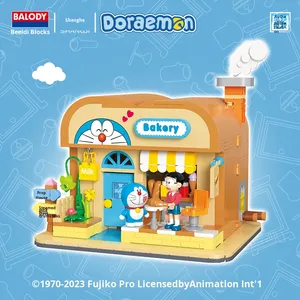 Beledi โมเดลของเล่นตัวต่อ<span class=keywords><strong>โด</strong></span>ราเอมอนพร้อมอนุภาคขนาดเล็ก & Ding Dong ของขวัญสำหรับแมวสำหรับเด็กหญิงและเด็กชาย - Product Image 5