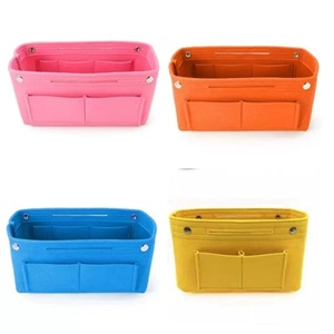 OEM LINFEI si sentiva alla moda pratico inserto in <span class=keywords><strong>feltro</strong></span> con fodera per <span class=keywords><strong>borsa</strong></span> con cerniera pieghevole <span class=keywords><strong>borsa</strong></span> in <span class=keywords><strong>feltro</strong></span> <span class=keywords><strong>Organizer</strong></span> per borse da donna - Product Image 3