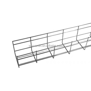 Canalización de Cables de Malla de Acero Inoxidable Electrogalvanizado Personalizable de 150*100*2.0 para Cableado de Salas de Máquinas de Fábrica - Product Image 4