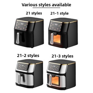 10L Công Suất Lớn Thép Không Gỉ Điện Nồi Chiên Không Khí Đa Chức Năng 110V Cho Mỹ 220V Châu Âu Hiện Đại 1 Năm Hộ Gia Đình - Product Image 5