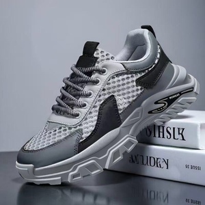Zapatillas deportivas casuales de malla transpirable para hombre, estilo 'Dad Shoe' con suela gruesa y diseño que aumenta la altura, novedad versátil 2026 - Product Image 5
