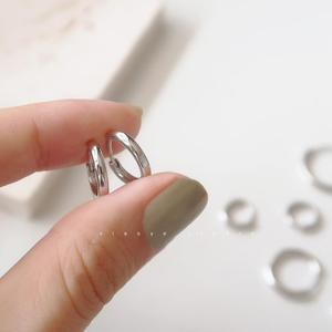 925 <strong>Sterling</strong> <strong>Silver</strong> Trendy Ear Piercing <strong>Earrings</strong> <strong>Small</strong> Sleep No Need Remove Bone Nail <strong>Earrings</strong> - Product Image 5