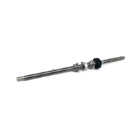 Boulon à oreilles en acier inoxydable 304 316 réglable pour panneaux solaires photovoltaïques