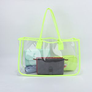 Borsa Tote in PVC Trasparente Personalizzabile con Logo Stampato, Impermeabile, Riutilizzabile, per Uomo e Donna, per Sport e Eventi Sportivi - Product Image 5