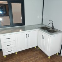 Appartement Modulaire Préfabriqué de Luxe, Norme Européenne, Conteneur en Acier, Maison Hôtelière Entièrement Équipée, Mini-Maison Mobile 20 pieds