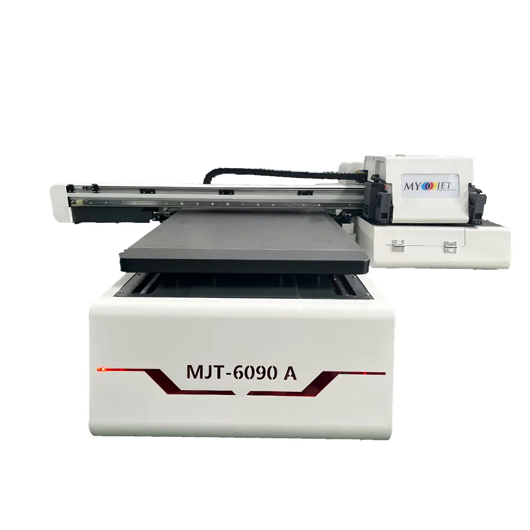 6090 Ультрафиолетовый струйный принтер, керамический принтер, принтер для чехла телефона, планшетные принтеры Uv6090 с вращающейся осью