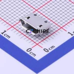 MU-103-ACY64 <b>USB</b> Connector SMD Connector ( Connector Type: <b>Micro</b>-B )( Protocol Standard: <b>USB</b> 2.0 )( Gender: Female ) - Product Image 1