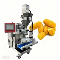 Machine à enrober les koftas, machine à faire des coxinha, des falafels, des boules de chocolat congelées, des mochi, des kubba