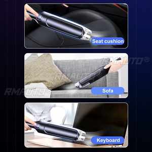 Aspiradora Inalámbrica para Auto, Portátil, de Mano, de Doble Uso para Auto y Hogar, 120W, 8000pa, Succión Potente, Mini Aspiradora - Product Image 3