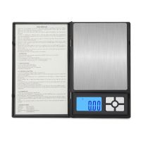 Changxie classique 500g 0.01 poids gramme peser gramme balance carnet de notes cahier numérique bijoux balance de poche